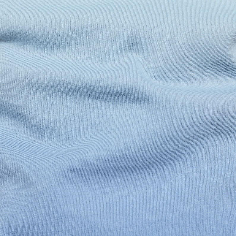 G-Star RAW® Logo GR Dip Dye T-Shirt Hellblau fabric shot