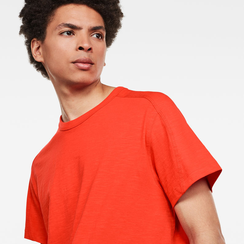 G-Star RAW® Baseball T-Shirt Red detail shot