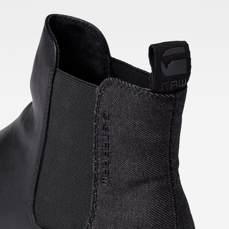 G-Star RAW® Vetar Chelsea Boot Noir detail