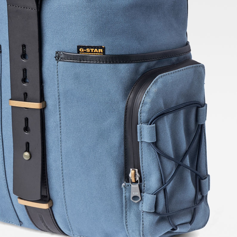 G-Star RAW® Vaan Dast Backpack Medium blue inside view