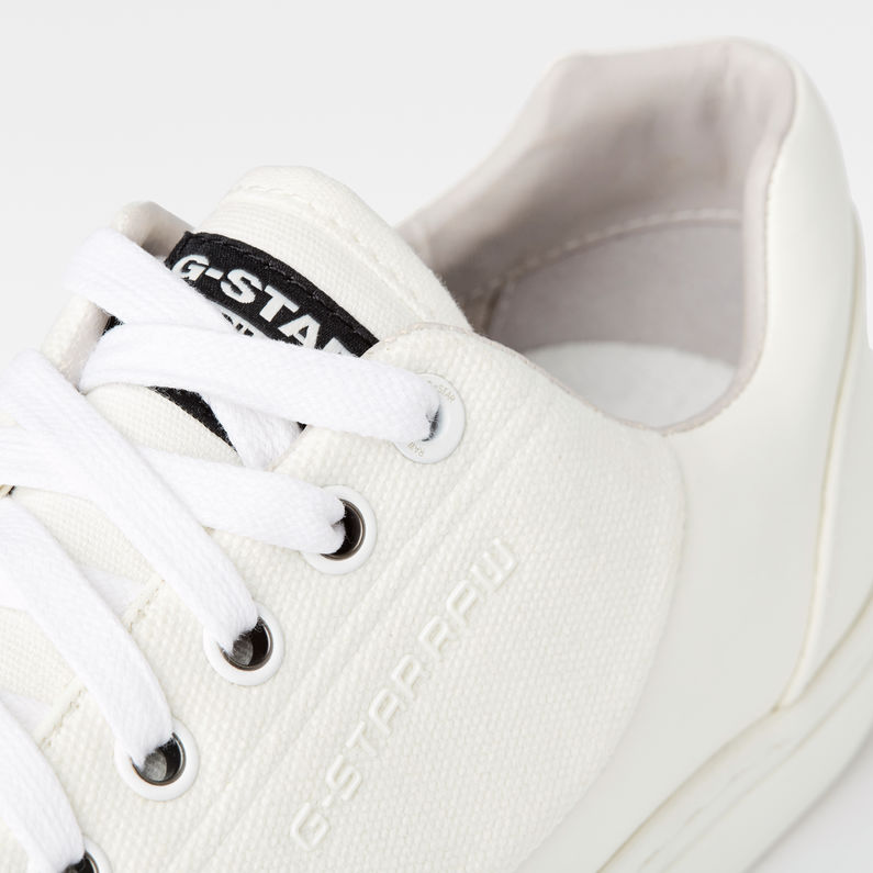 G-Star RAW® Thec Low Sneaker Blanc detail