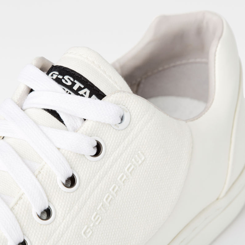 G-STAR® Thec Low Sneaker Blanc detail