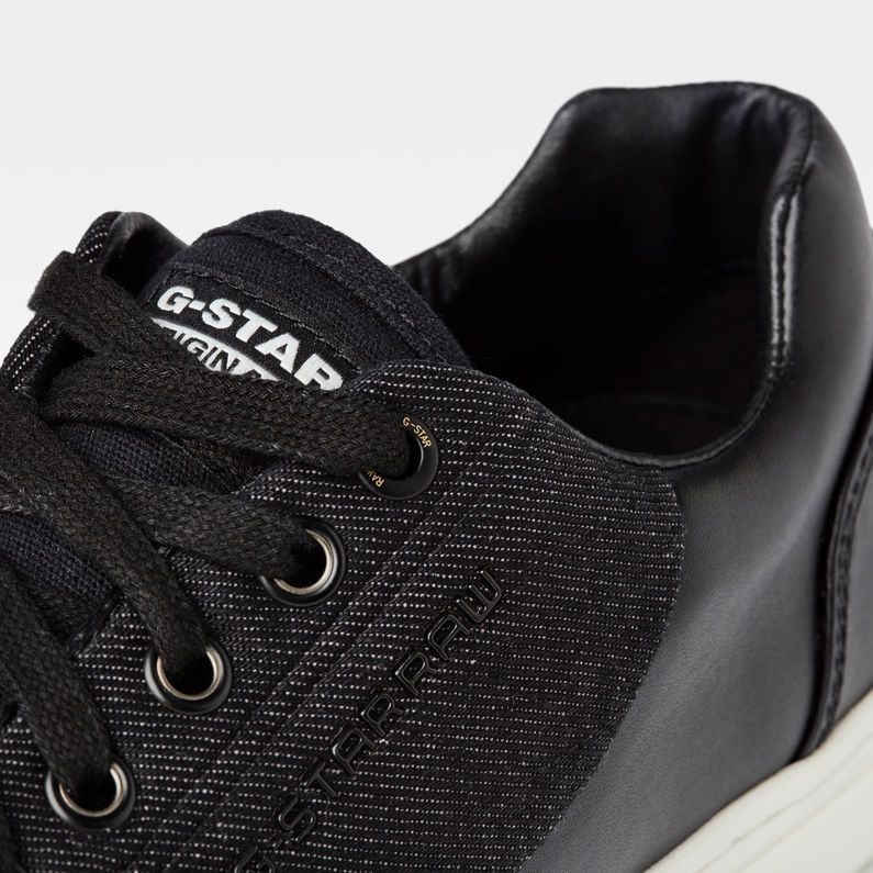 G-STAR® Thec Low Sneaker Schwarz detail
