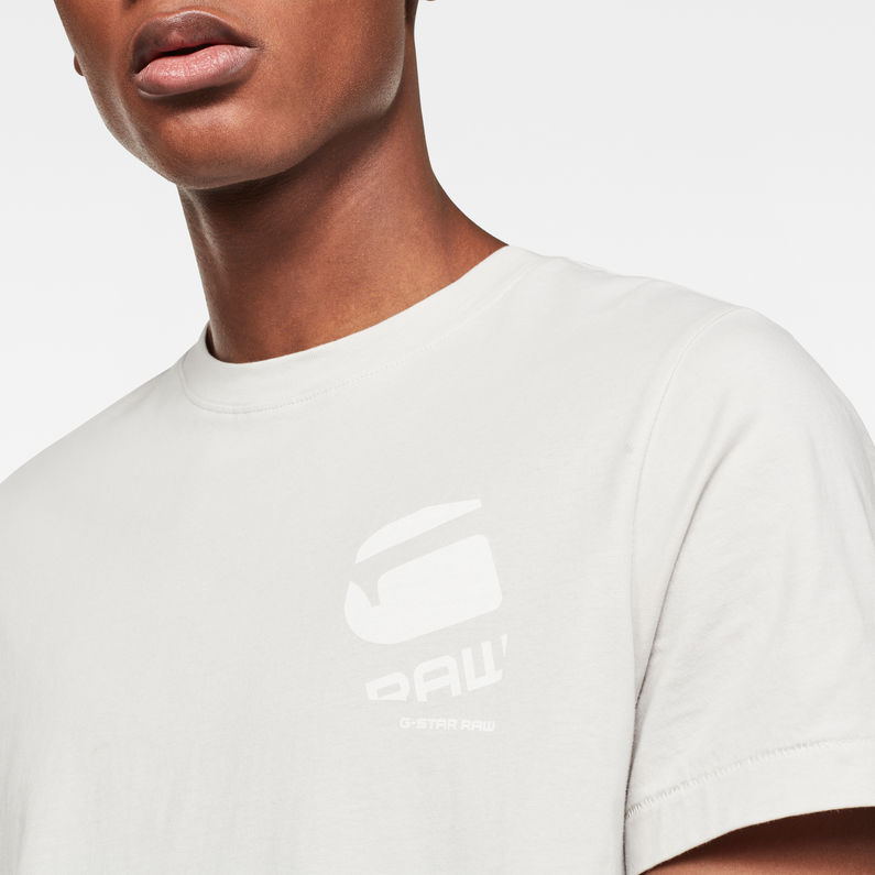 G-Star RAW® Big Logo Back GR T-Shirt Grey