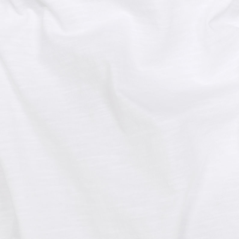 G-Star RAW® Alkyne Slim T-Shirt White fabric shot