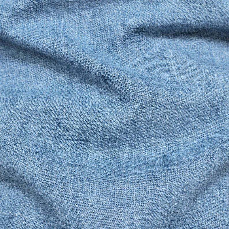 G-Star RAW® 3301 Slim Jacket Medium blue fabric shot