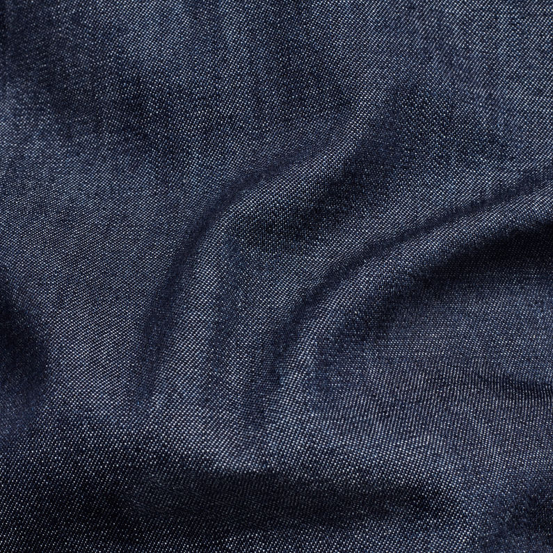 G-Star RAW® Scutar Slim Jacket Bartack ダークブルー fabric shot