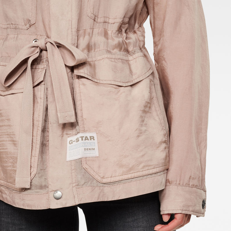 G-Star RAW® Rovic Field Jacket Pink detail shot