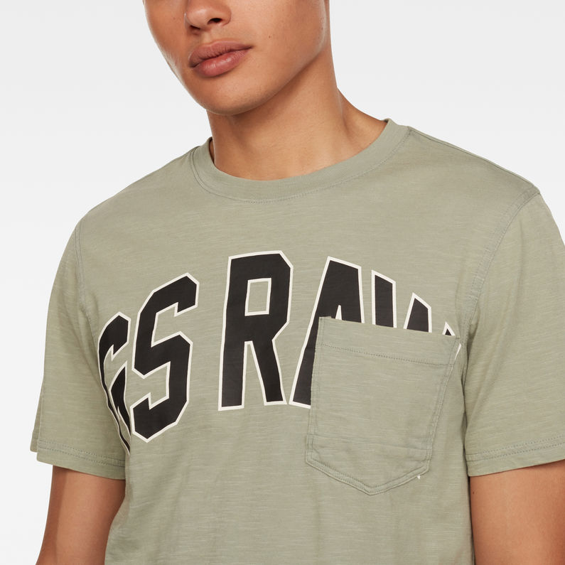 G-Star RAW® Collegic GR Pocket T-Shirt Green