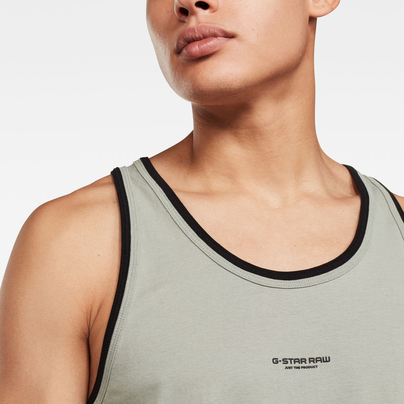 G-Star RAW® Lash GR Tank Top Grün detail shot