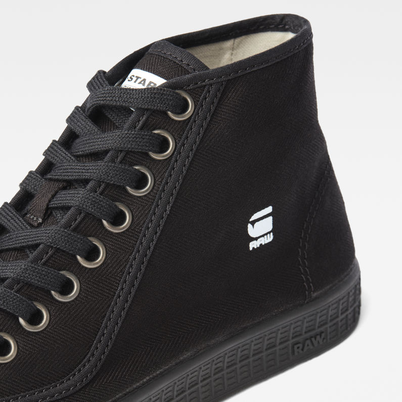 G-STAR® Baskets Rovulc HB Mid Noir detail