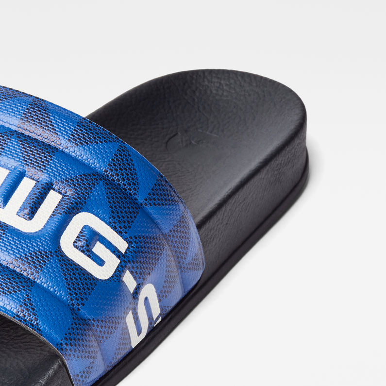 G-Star RAW® Cart Slide III Medium blue detail