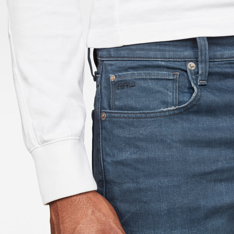 G-STAR® 3301 Slim Jeans Donkerblauw