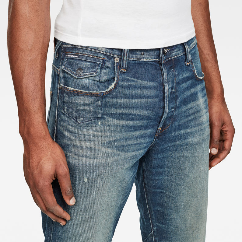 G-Star RAW® Jean Morry 3D Relaxed Tapered Bleu moyen