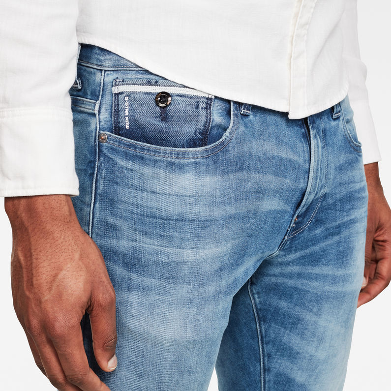 G-Star RAW® Jean Revend N Skinny Bleu clair