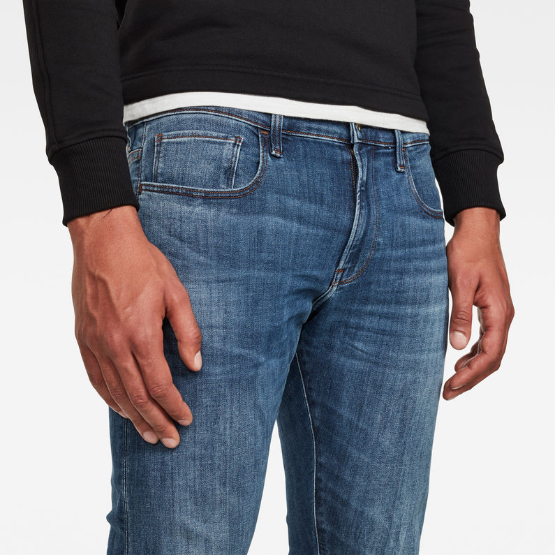 3301 Deconstructed Skinny Jeans | Medium blue | G-Star RAW® US