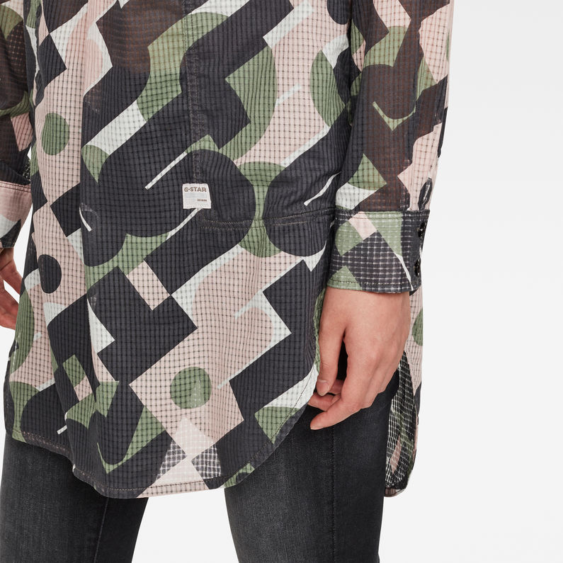 G-STAR® Utility Grandad Tunika Grau