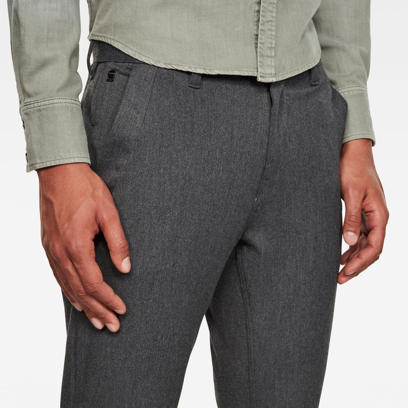 G-Star RAW® Bronson Slim Chino Grey detail shot