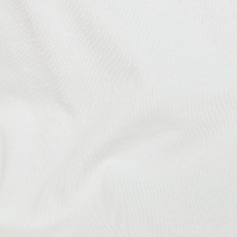 G-Star RAW® Carrn Loose Funnel Top Beige fabric shot