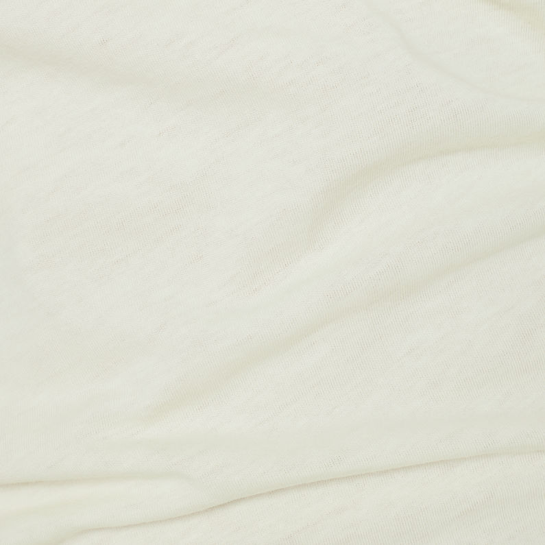 G-Star RAW® Eyben Top Green fabric shot