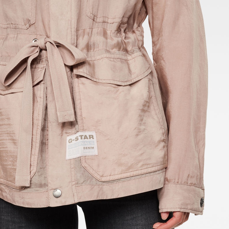 G-STAR® Rovic Field Jacket Pink detail shot