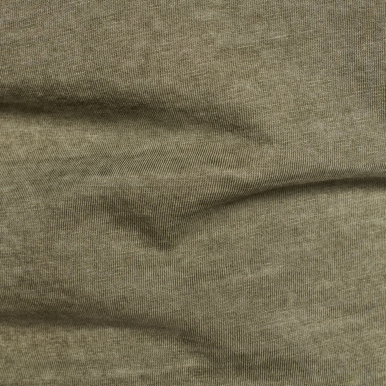 G-Star RAW® Eyben Mesh Slim Top Grey fabric shot