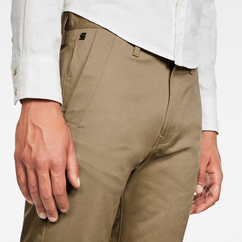 G-Star RAW® Bronson 1\2 Shorts Beige detail shot