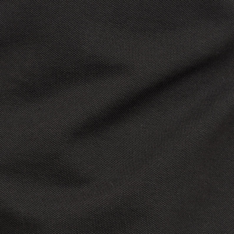 G-Star RAW® Dunda Slim Polo Noir fabric shot