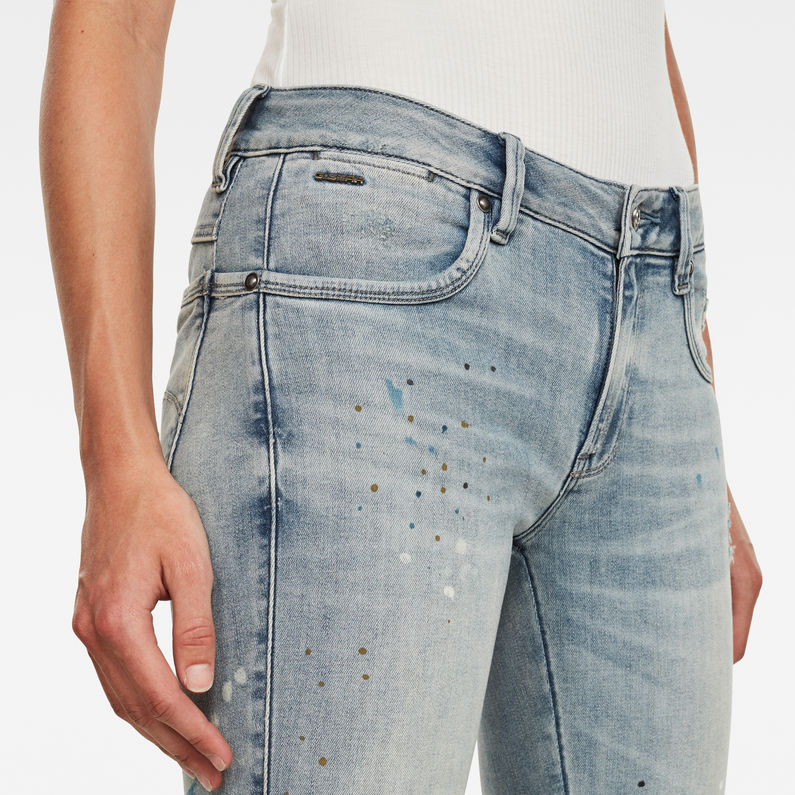 G-Star RAW® G-Star Jackpant 3D Midwaist Skinny Jeans Hellblau