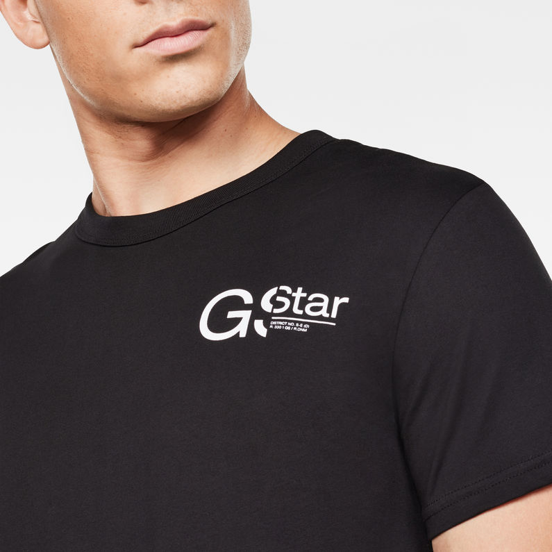 G-Star RAW® Graphic 1 T-Shirt Schwarz