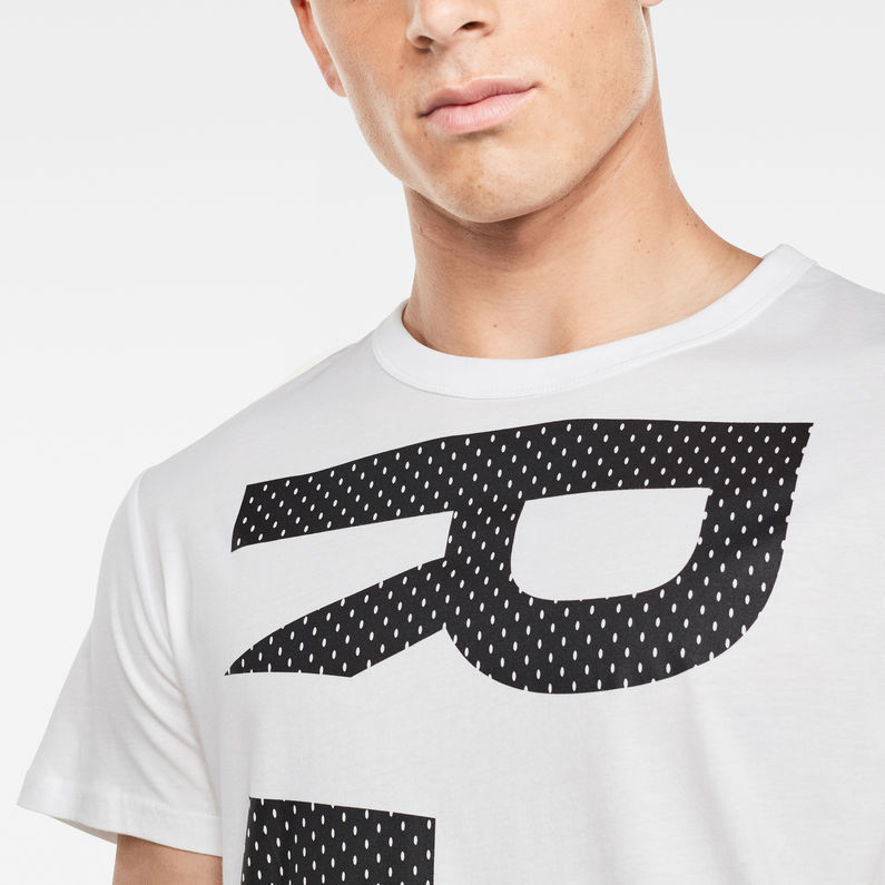 G-STAR® Graphic 5 T-Shirt Blanc