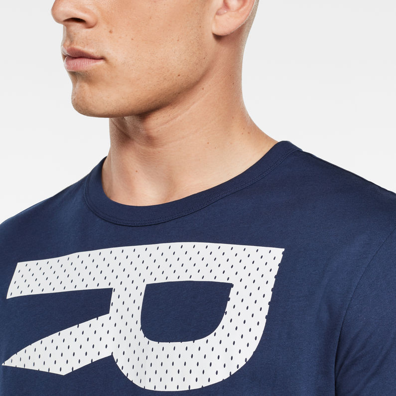 G-Star RAW® Graphic 5 T-Shirt Bleu foncé