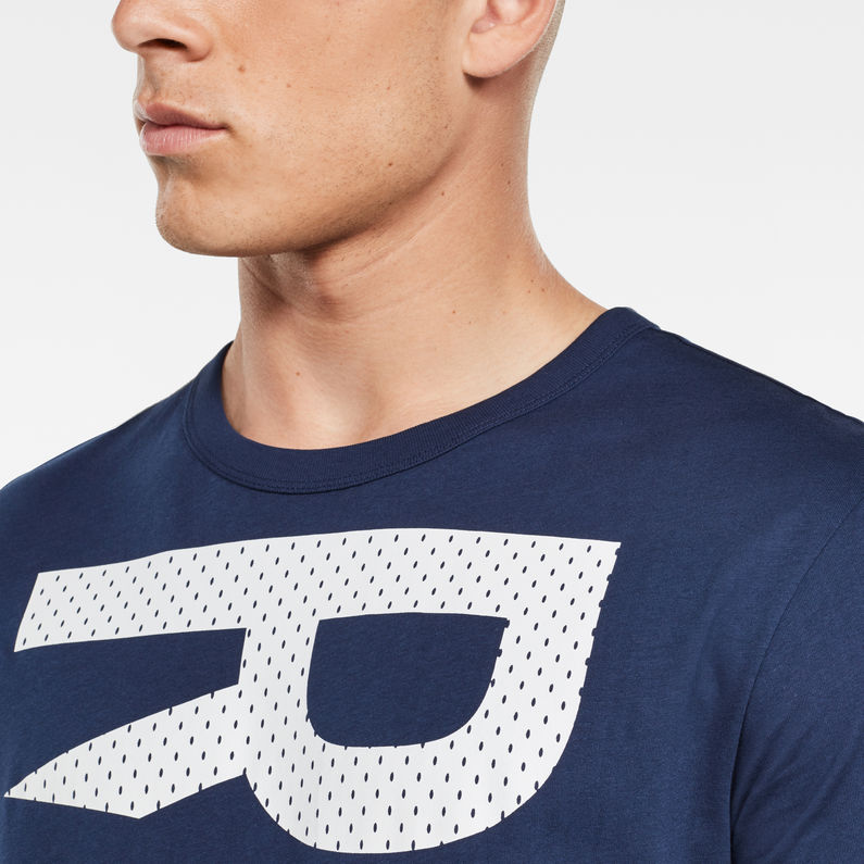 G-Star RAW® Graphic 5 T-Shirt Donkerblauw