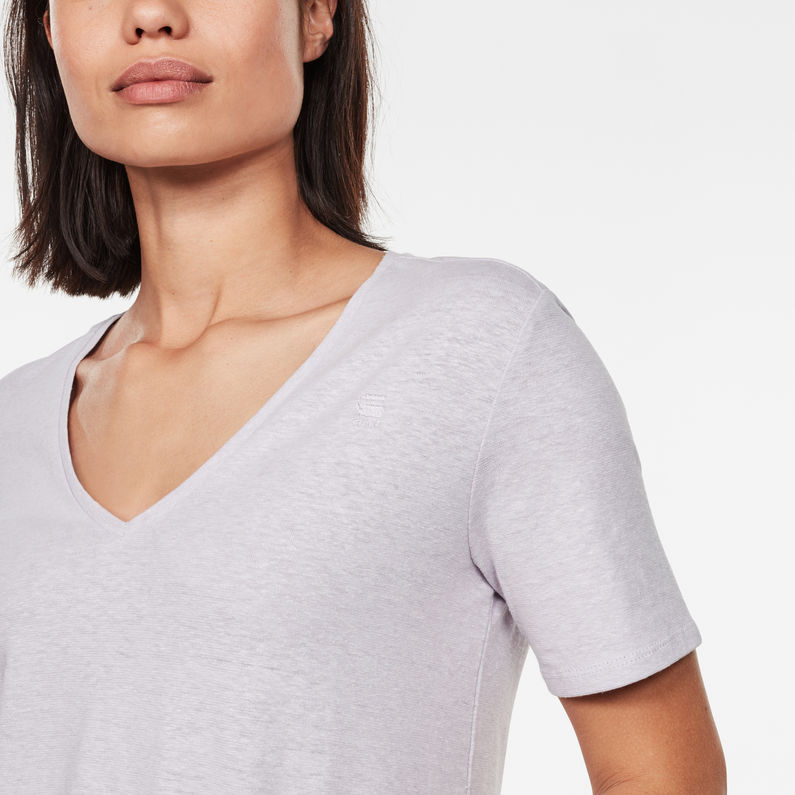 G-Star RAW® Ovvela Top Purple detail shot