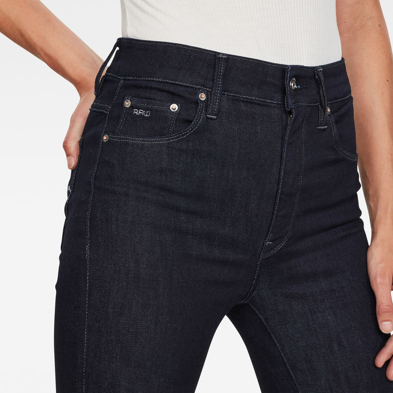 G-Star RAW® 3301 High Flare Jeans Bleu foncé