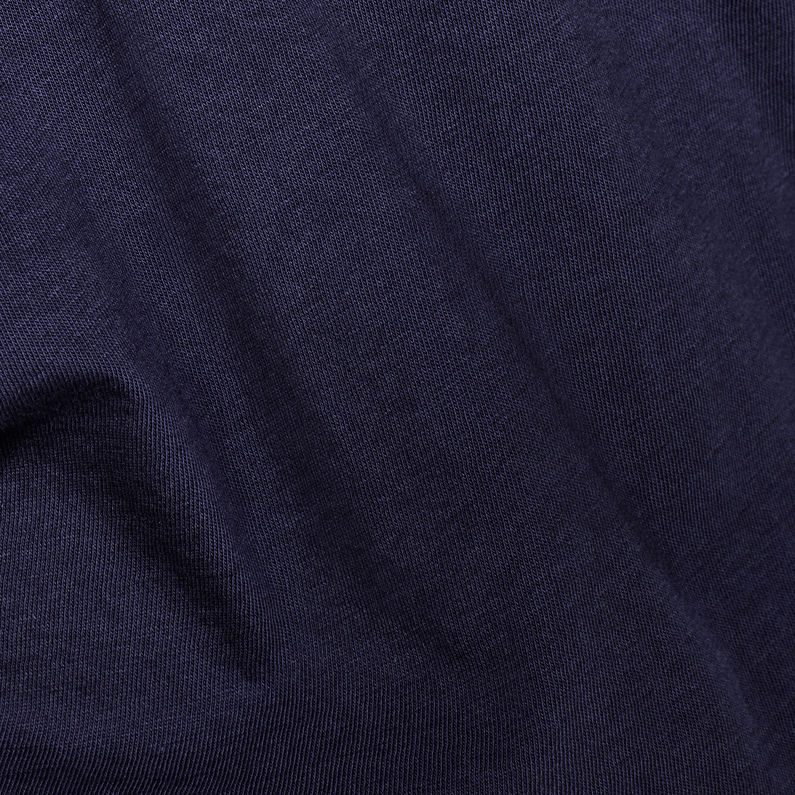 G-Star RAW® Core Ovvela Top Medium blue fabric shot