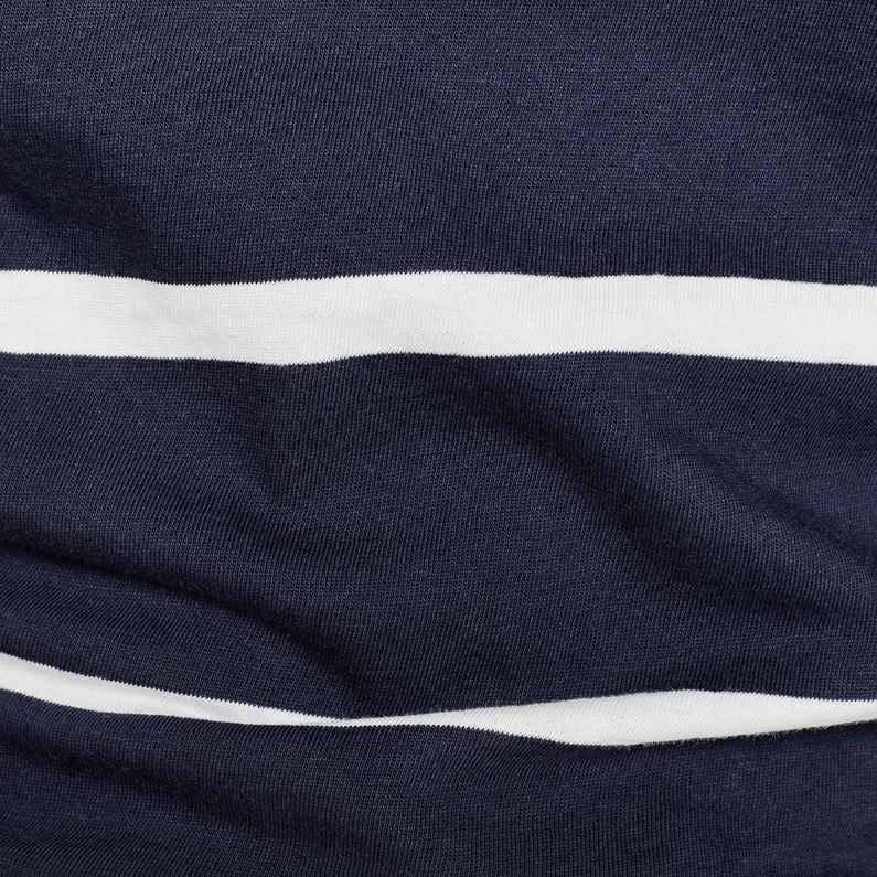 G-Star RAW® Core Eyben Slim Top Dark blue fabric shot