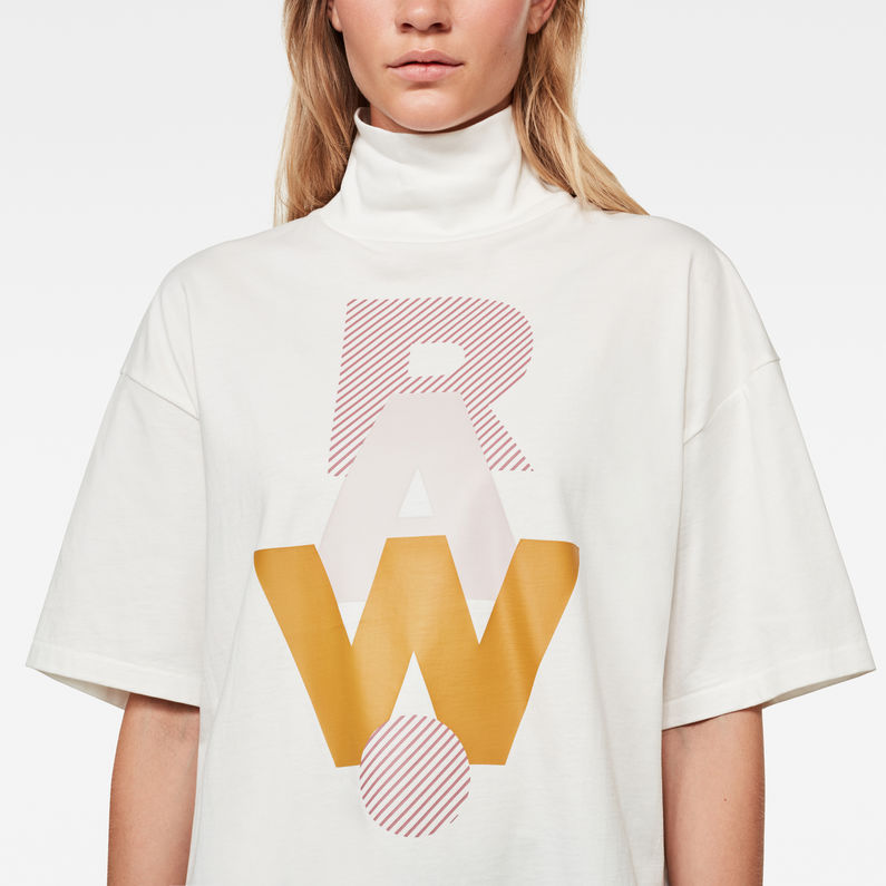 G-Star RAW® RAW Dot GR Carrn Top Beige detail shot