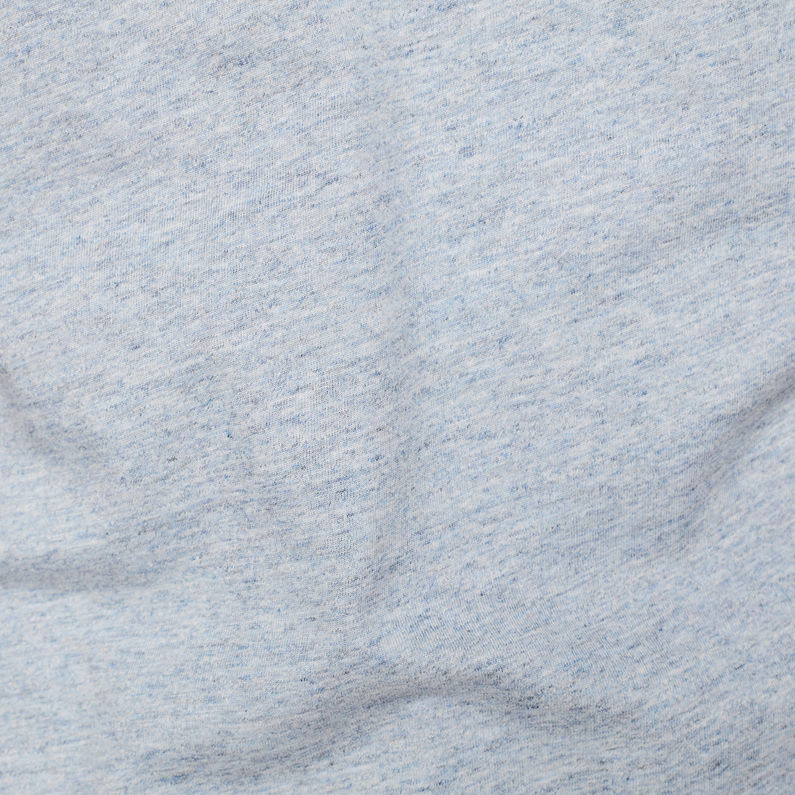 G-Star RAW® Base-S T-Shirt Mittelblau fabric shot