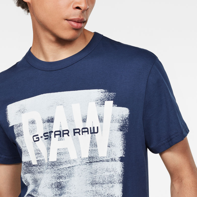 G-Star RAW® Graphic 18 T-Shirt Donkerblauw