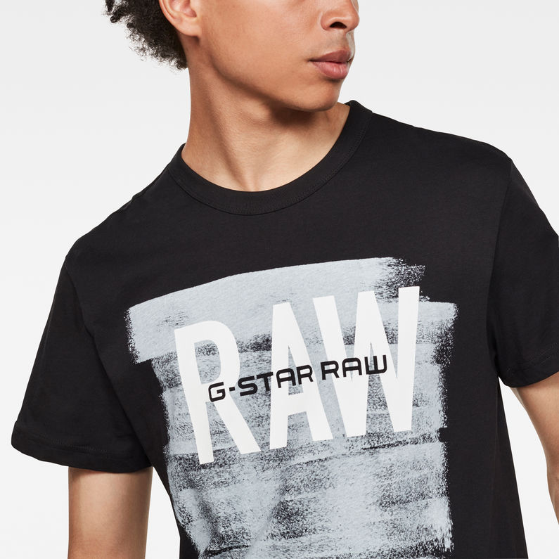 G-Star RAW® T-Shirt Graphic 18 Noir