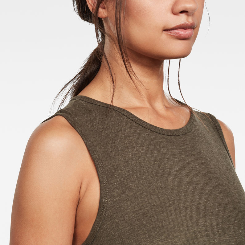 G-Star RAW® Tank A-line Dress Green