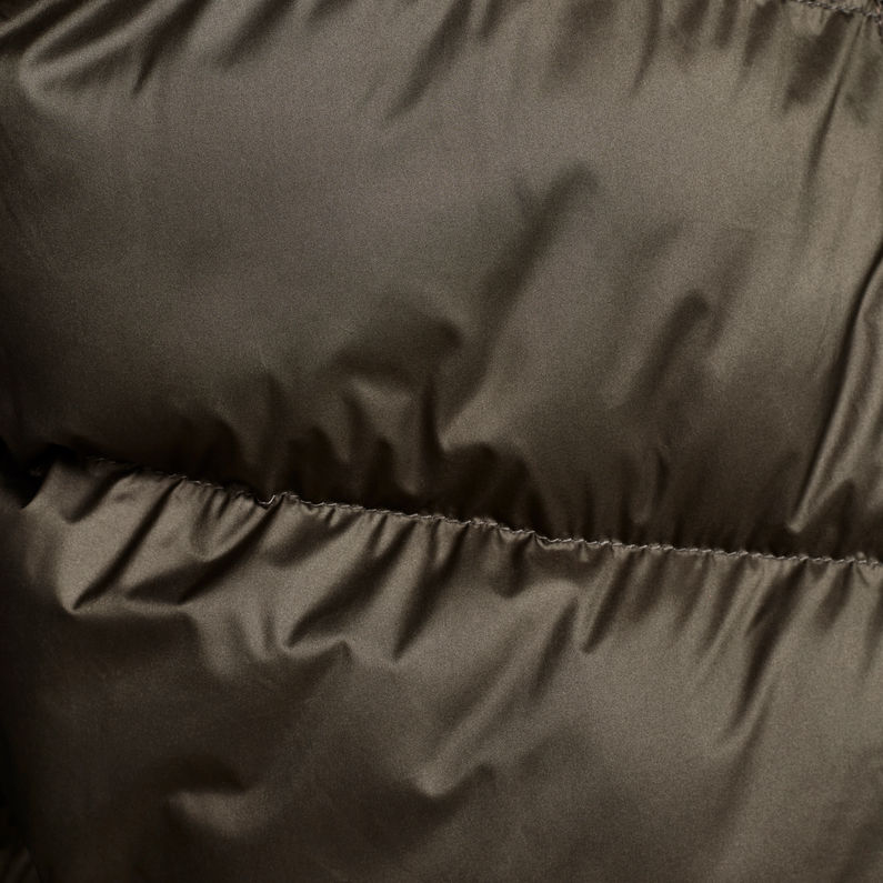 G-STAR® Whistler Hooded Weste Grau fabric shot