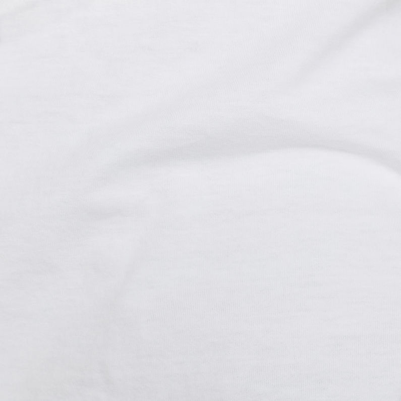 G-Star RAW® Graw Photo Graphic T-Shirt White fabric shot