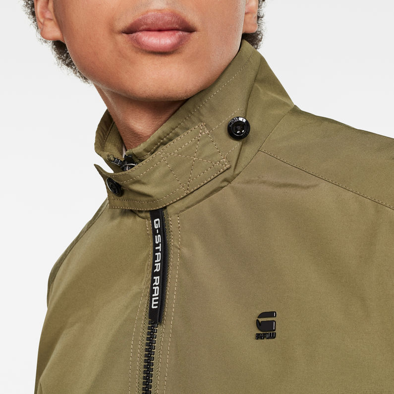 G-STAR® Track Jacket Green detail shot