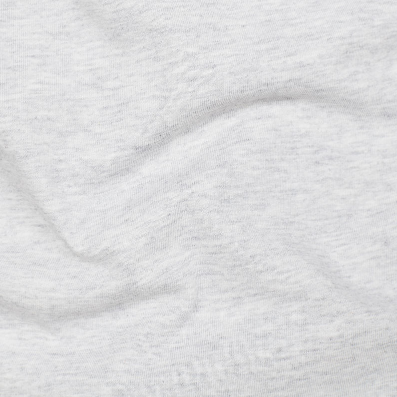 G-Star RAW® RAW. Stacked Logo T-Shirt Grey fabric shot