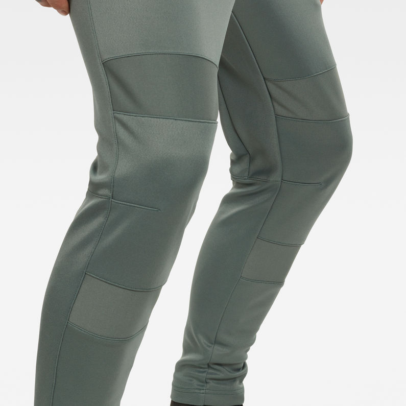 G-STAR® Motac Slim Tapered Sweatpants Green detail shot