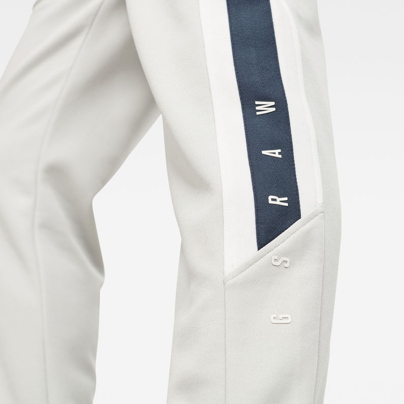 G-STAR® Side Stripe Sweatpants Grey detail shot