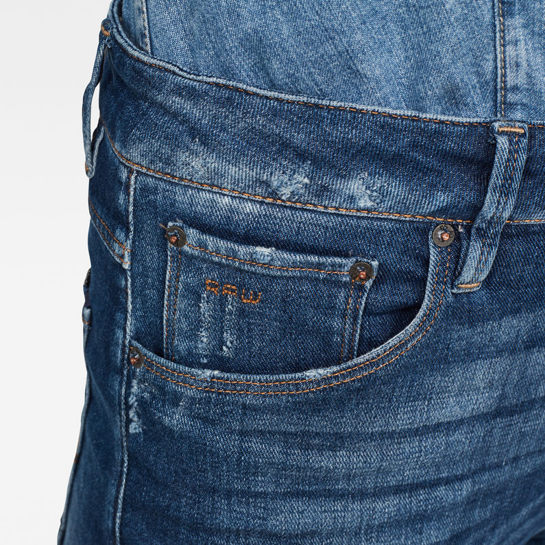 G-Star RAW® Jeans 3301 High Straight 90's Ankle Azul intermedio