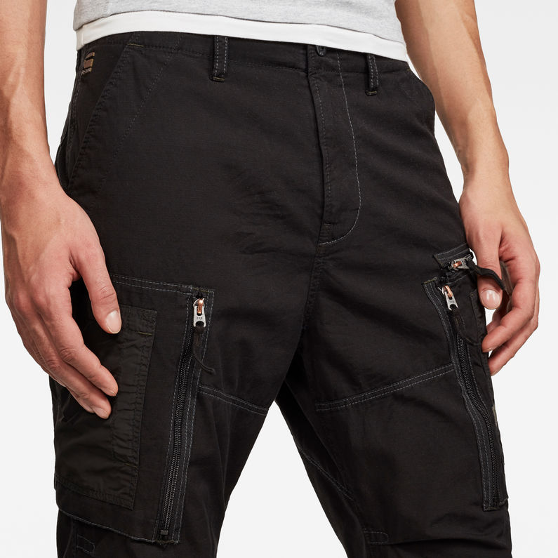 G-STAR® Arris Straight Tapered Black detail shot